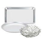 Aluminum Serving and Display Platters / Trays