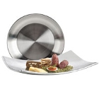 Double Wall Stainless Steel Serving and Display Platters / Trays