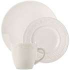 Core Narrow Rim Ivory (American White) China Dinnerware
