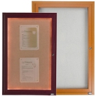 Lighted Bulletin Board Cabinets