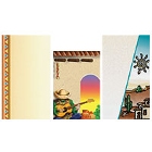Southwest Style Menu Paper
