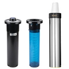 Surface-Mount Cup, Lid, and Portion Cup Organizers and Dispensers