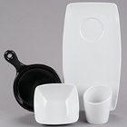 Tuxton Linx Bright White China Dinnerware