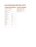 Nutrition Nutrition