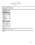 Nutrition Nutrition