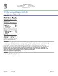 Nutrition Nutrition