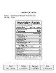 Crushed Pineapple Nutritional Information Crushed Pineapple Nutritional Information