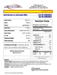 Kettle Coconut Nutritional Spec Kettle Coconut Nutritional Spec