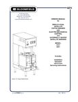 Bloomfield 9121_9221 Manual Bloomfield 9121_9221 Manual