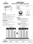 Spec Sheet Spec Sheet