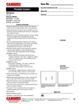Spec Sheet Spec Sheet
