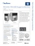RNS Undercounter Spec Sheet RNS Undercounter Spec Sheet