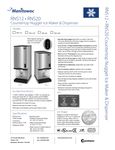 RNS Countertop Ice Macine / Dispenser Spec Sheet RNS Countertop Ice Macine / Dispenser Spec Sheet