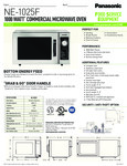 Spec Sheet Spec Sheet