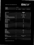 Spec Sheet Spec Sheet