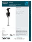 Spec Sheet Spec Sheet