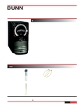 Bunn LCA-1 Liquid Coffee Dispenser Specs Bunn LCA-1 Liquid Coffee Dispenser Specs