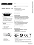 Specsheet Specsheet