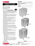 Spec Sheet Spec Sheet