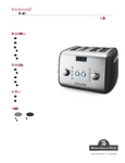 KitchenAid 519KMT423 Spec Sheet KitchenAid 519KMT423 Spec Sheet