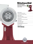KitchenAid 519RVSA Spec Sheet KitchenAid 519RVSA Spec Sheet