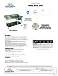 Spec Sheet Spec Sheet