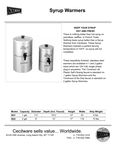 SD1 and SD2 Spec Sheet SD1 and SD2 Spec Sheet