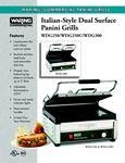 WDG Panini Grill WDG Panini Grill