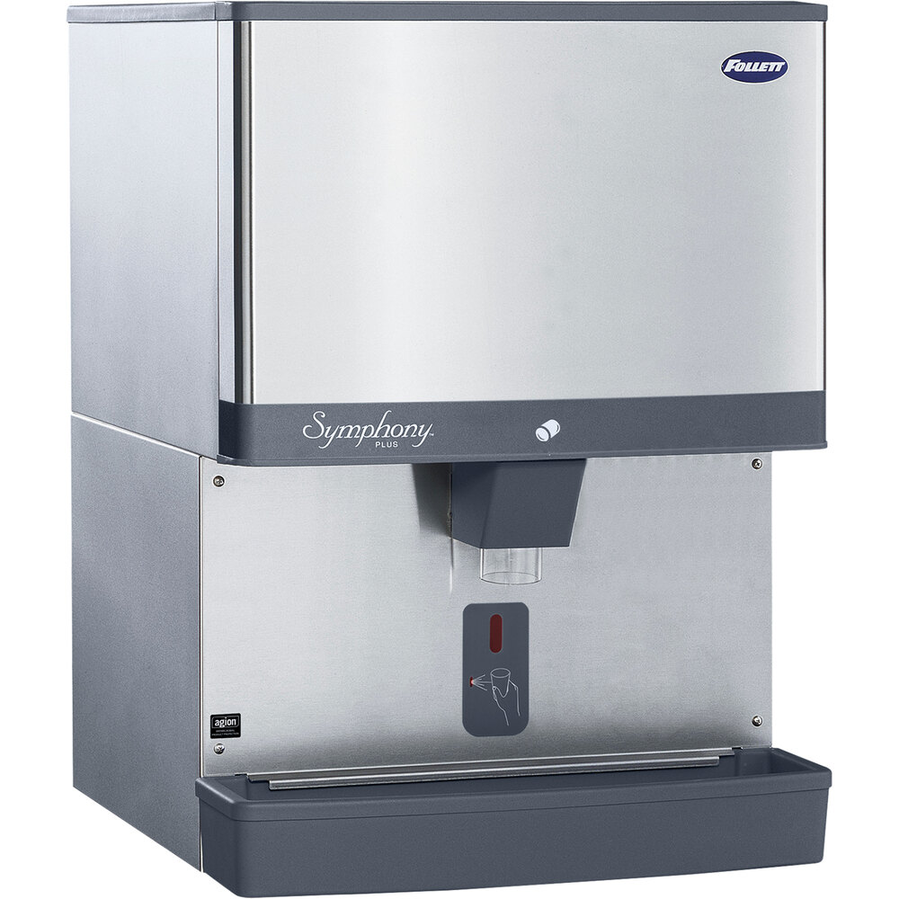 ... lb. Manual Fill Countertop Ice Dispenser with SensorSAFE Dispensing