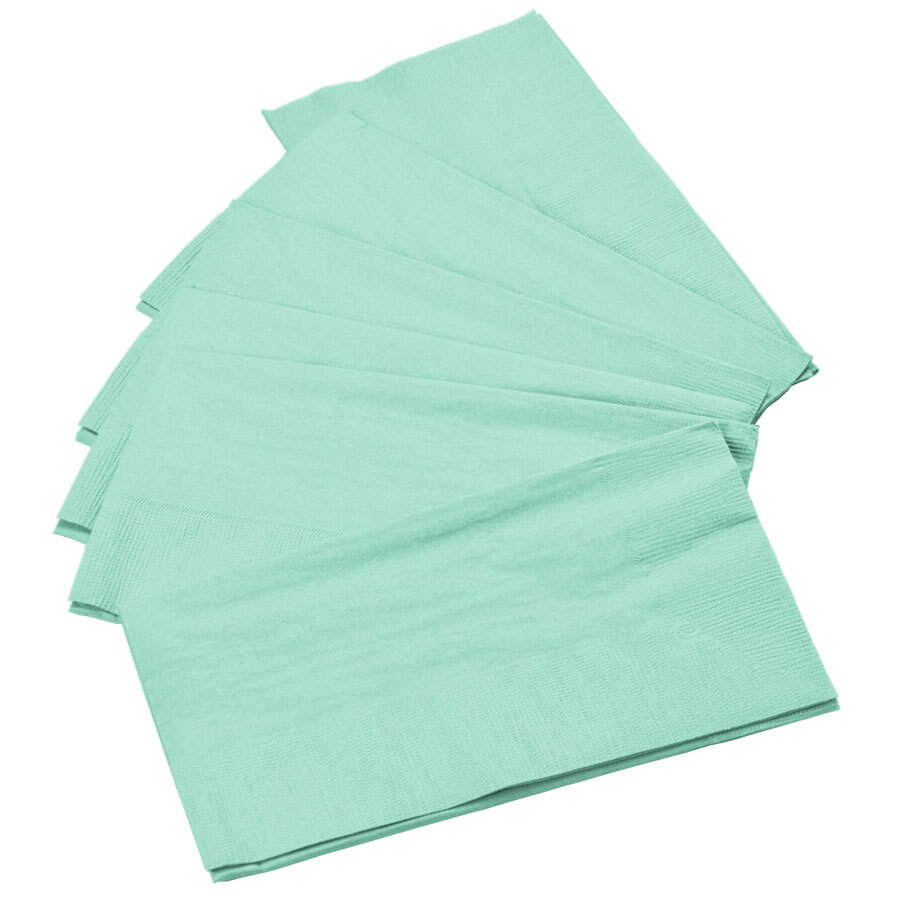 Shop by category Mint Turquoise Green Brown Eclectic Ethnic Look Napkin A good celebration is as much about the presentation as it is about food. Serve up the party with custom personalized paper napkins that look good tucked in the collar or draped over your lap.