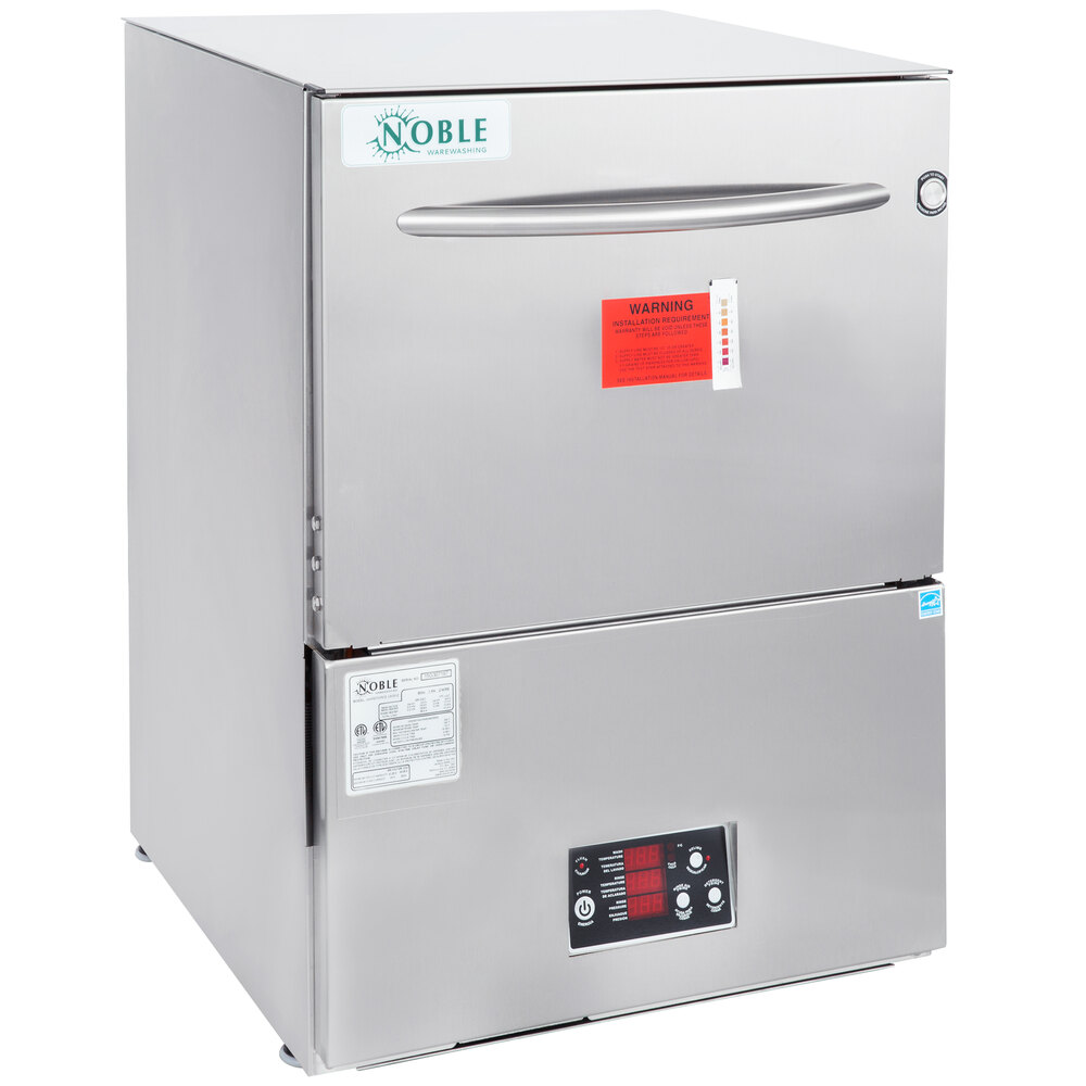 Noble Warewashing UH30E High Temperature Undercounter Dishwasher