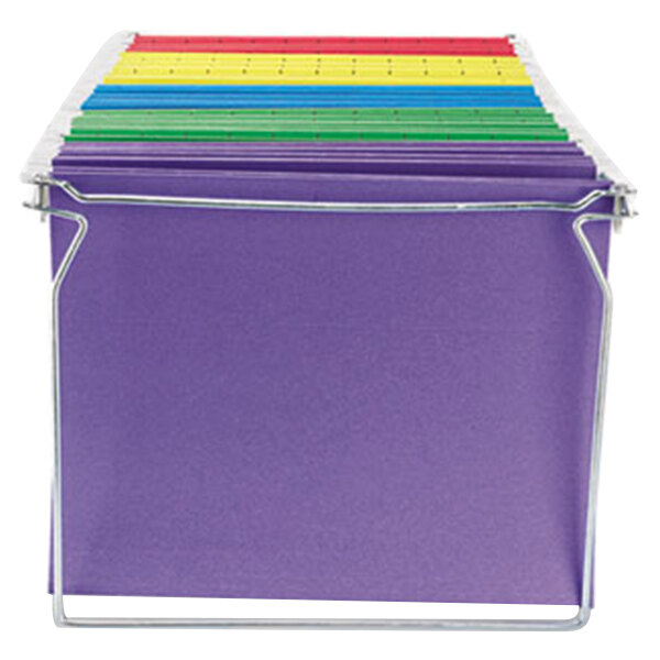 Universal UNV17000 23" 26 3/4" Adjustable Steel Hanging File Folder