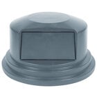 Rubbermaid FG265788 BRUTE Gray Dome Top for FG265500 Containers 55 Gallon (FG264788GRAY)