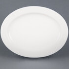 CAC Garden State Embossed Bone White Porcelain Dinnerware