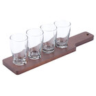 Anchor Hocking Beer Sampler Glasses and Beer Paddles