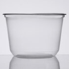 Choice 16 oz. Microwavable Translucent Round Deli Container - 500/Case