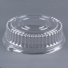 Visions Round and Oval Plastic Deli / Catering Tray Lids