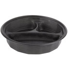 Plastic Microwaveable Three Compartment Take-Out Containers
