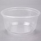 Choice 12 oz. Translucent Microwavable Round Plastic Deli Container   - 500/Case