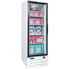 1 Section Glass Door Merchandising Freezers