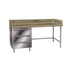 Wood Top Baker's Tables with Drawers
