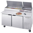Commercial Pizza Preparation Refrigerators