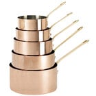 De Buyer Copper Sauce Pans