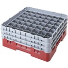 49 Compartment Cambro Glass Racks and Extenders