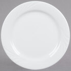 Tuxton Sonoma Embossed Rim Bright White China Dinnerware