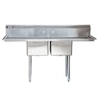 2 Compartment Sinks