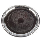 Plated / Galvanized Metal Serving and Display Platters / Trays