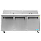 72" Commercial Sandwich / Salad Preparation Refrigerators