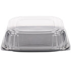 Square and Rectangular Plastic Deli / Catering Tray and Lid Combos