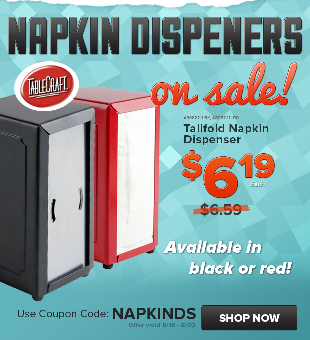 Napkin Dispensers on Sale